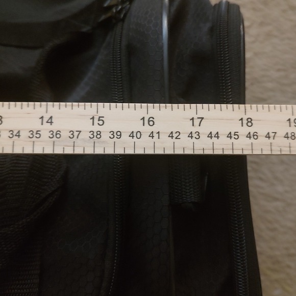 Adidas Ohio Valley Conference OVC Black Gym Duffle Bag - Picture 4 of 6